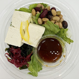 島豆腐のたんぱく質チャージサラダ