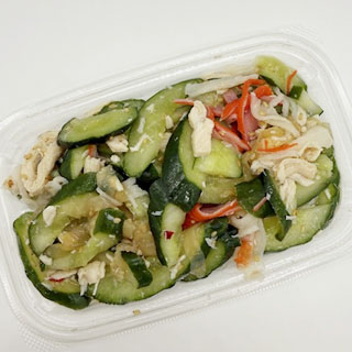 蒸し鶏中華和え