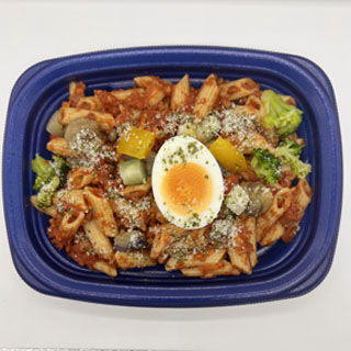 大豆ミートとグリル野菜のボロネーゼ