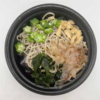 ちょこっとネバネバ蕎麦(ストレートスープ)