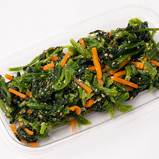 国産ほうれん草胡麻和え