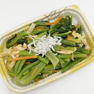 小松菜としらすのおひたし